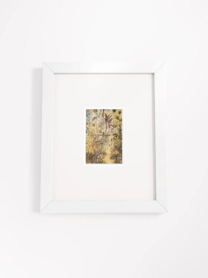 The Secret Garden Sketchbook Artprint Framed product image (1)