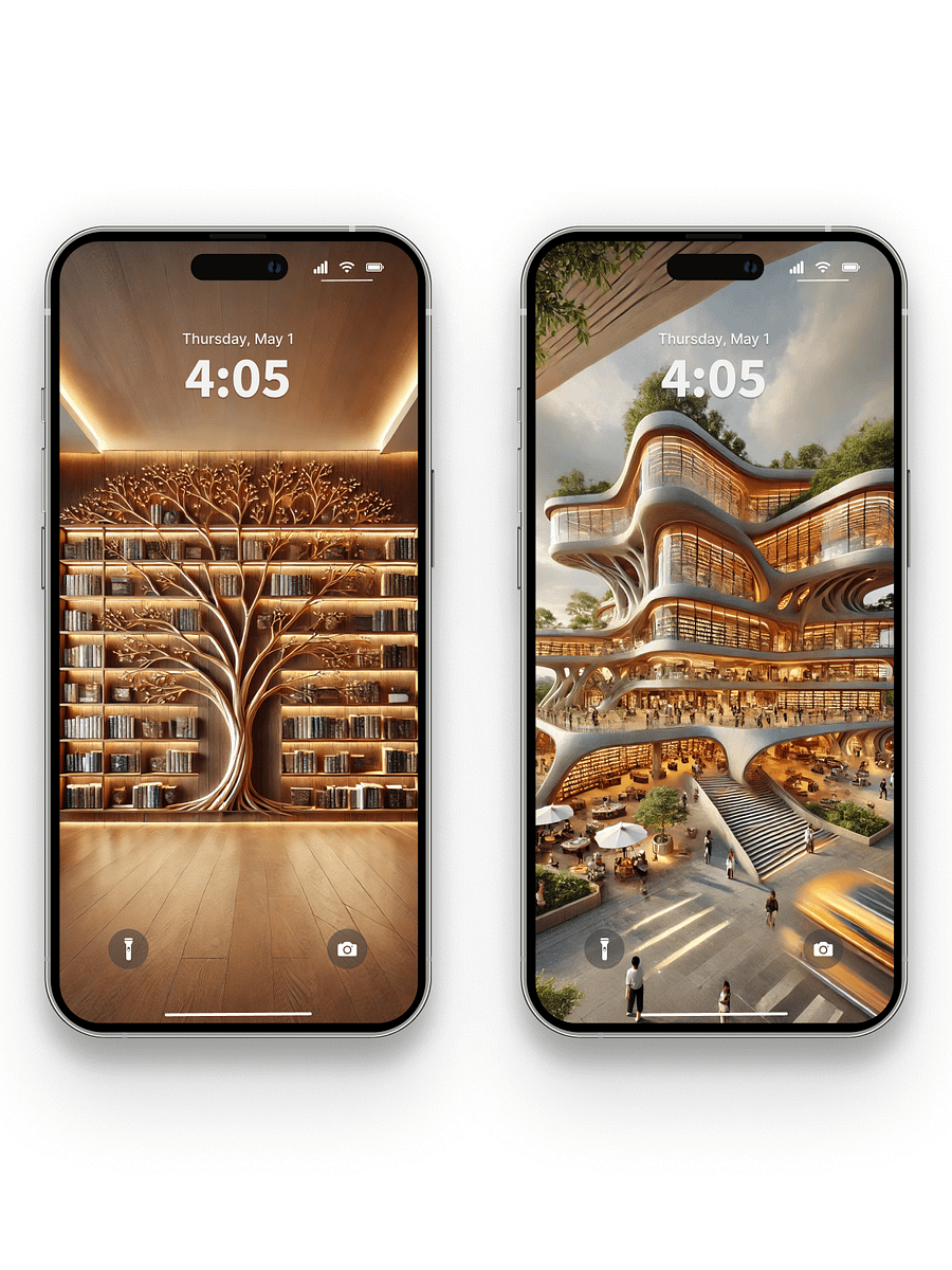 100 Stunning Wallpapers for Book Lovers – Cozy, Aesthetic & Inspiring product image (3)