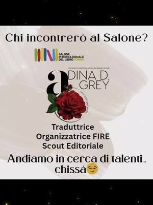Che io sia sempre immersa in un nuovo progetto ormai non è una novità… ma questo? Questo è qualcosa di davvero speciale. Ho trasformato la mia passione in un lavoro, e ne vado fiera. Perché servono costanza, coraggio, e una buona dose di follia creativa, (forse non avrei dovuto ammetterlo). Non potevo certo perdermi il Salone del Libro di Torino: un appuntamento imperdibile, per lavoro sì, ma anche per puro amore dei libri. Ci vediamo Giovedì 15 maggio… prontissima a lasciarmi ispirare e scovare nuovi talenti! Ora però tocca a voi: quale autore o autrice non posso assolutamente perdermi? Suggerimenti ben accetti!  #booktok #adinadgrey #IncontroGliAutori 