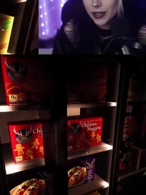 Come by Last Chance Market and grab a pack of our featured Ellie's Children Nuggets, showcased by the wonderful  @wolfatyourgate (no wolves were harmed in the making of this ad) Available now: https://store.steampowered.com/app/1869110/Last_Chance_Market/ #indiedev #horror #gaming #indiegame #lastchancemarket
