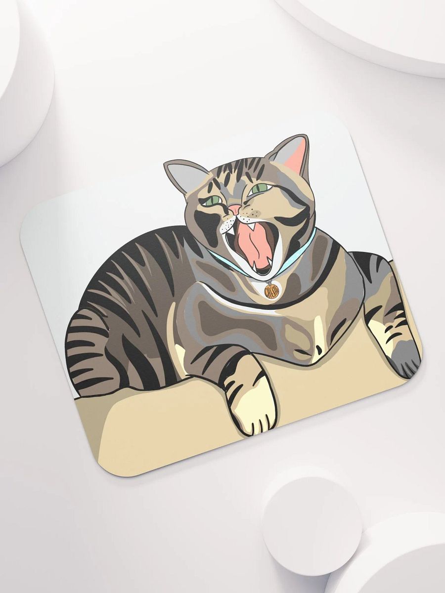 Yawning Cheshire Mouse Pad product image (7)