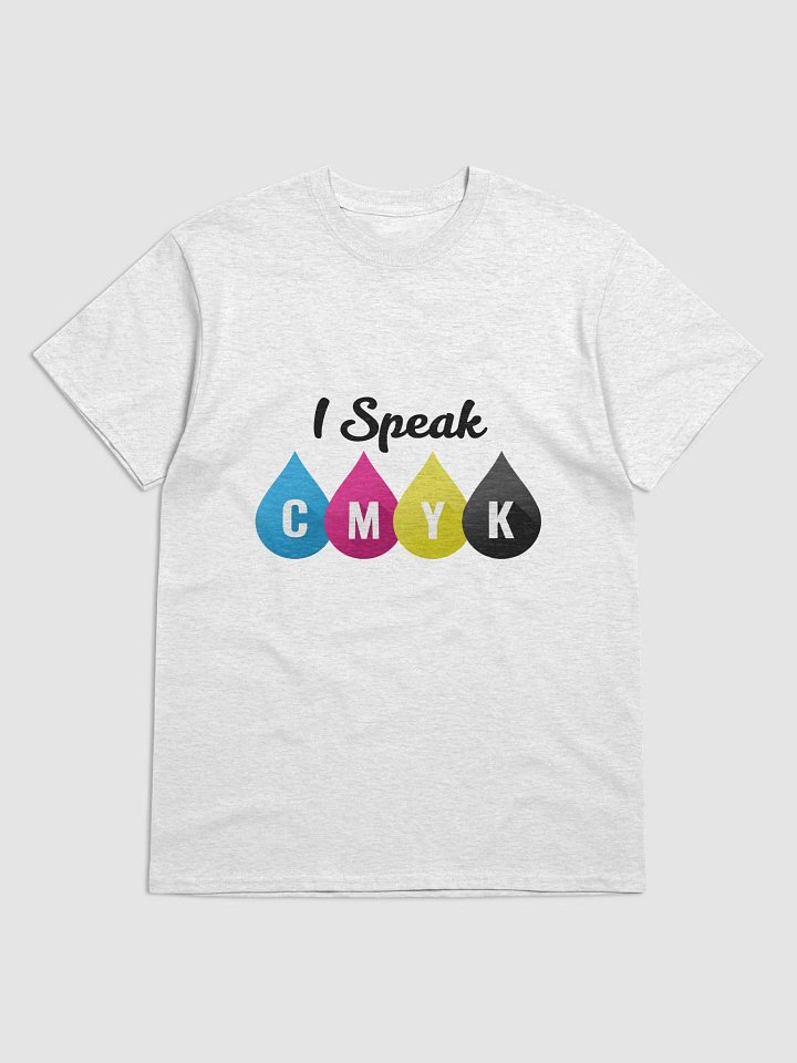 I Speak CMYK Graphic T-shirt product image (9)