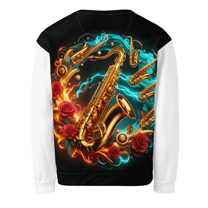 Golden Saxophone Serenade - Unisex Sweatshirt #26 product image (2)