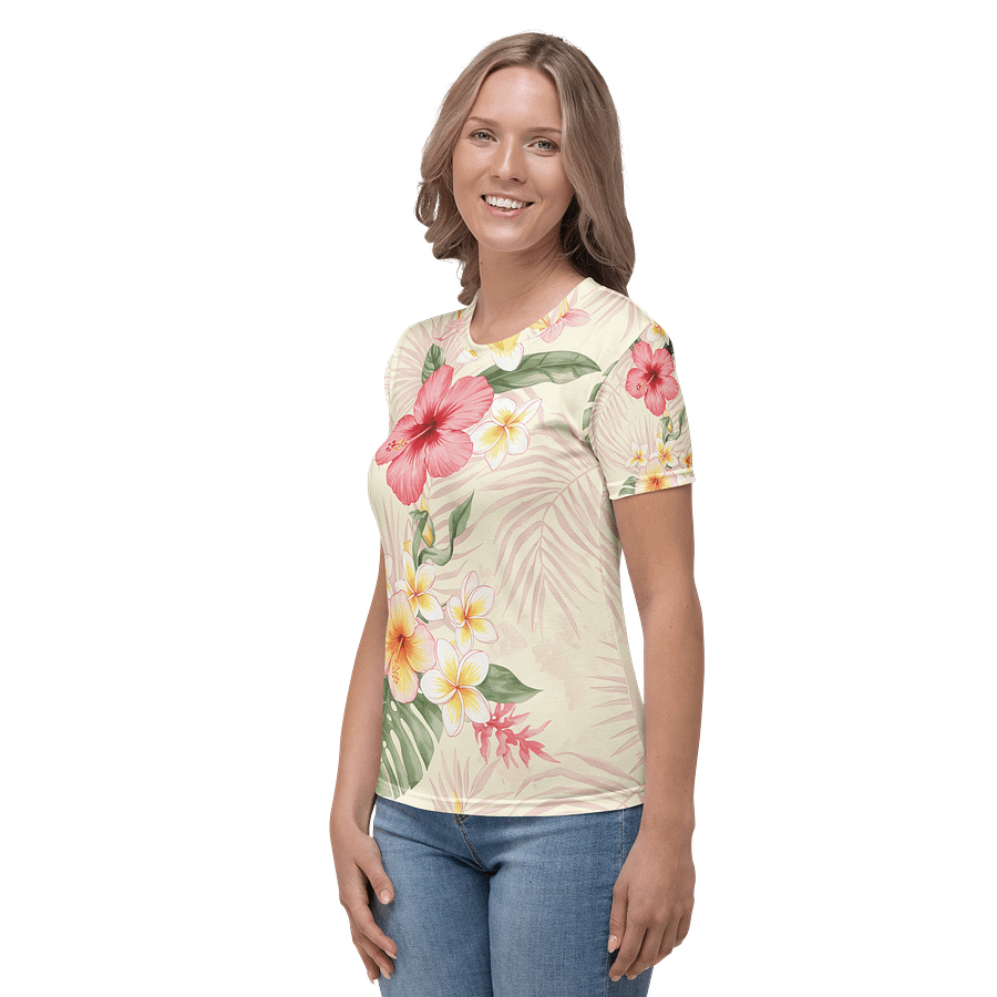 Dreamy Floral Fantasy Women's T-Shirt product image (3)