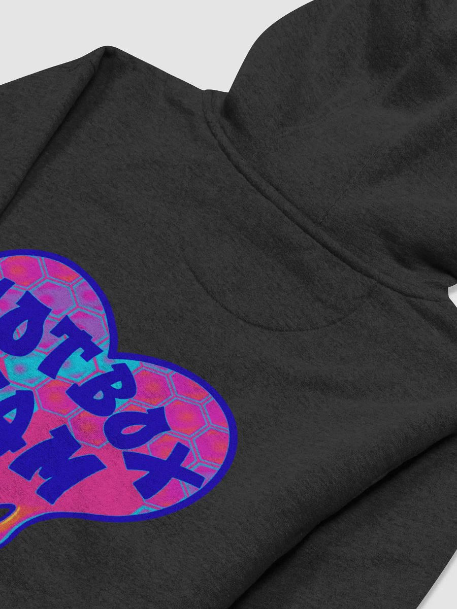 UNISEX HOT BOX FAM COLOR POP HONEY COMB LOGO ON BACK OF HOODIE product image (4)
