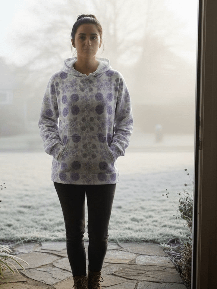 Lilac Mandala Hoodie product image (1)