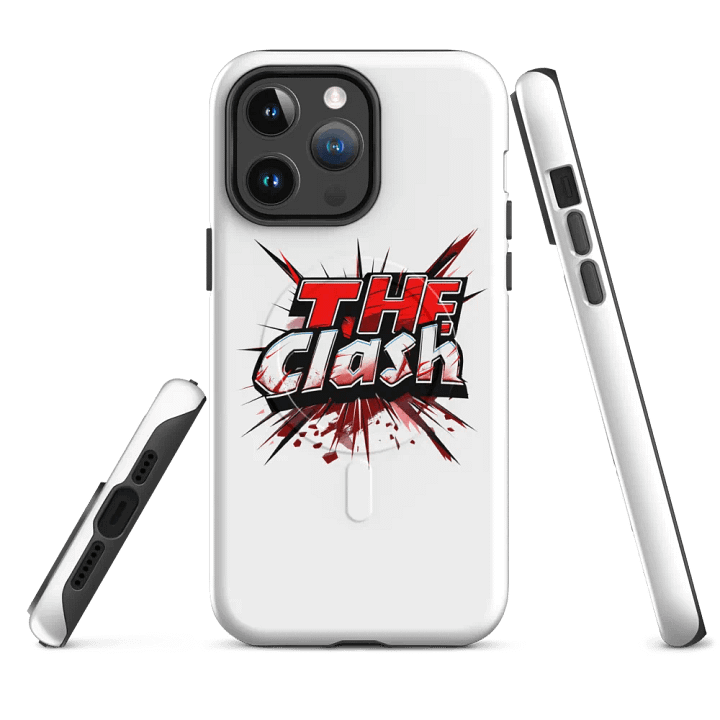 The Clash iPhone Case - White, Clash Logo product image (4)