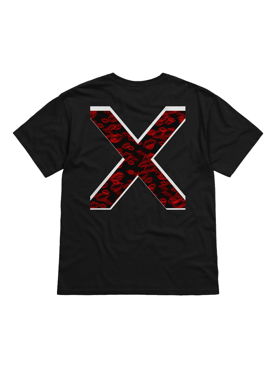 Black X Red Lipstick Kisses | Shirt product image (1)