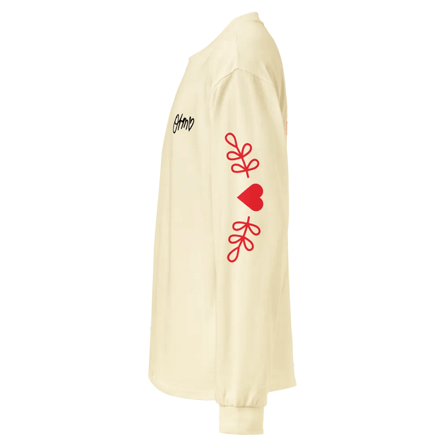 Orm Kornnaphat Valentine Unisex Premium Heavy Weight Long Sleeve Shirt product image (4)