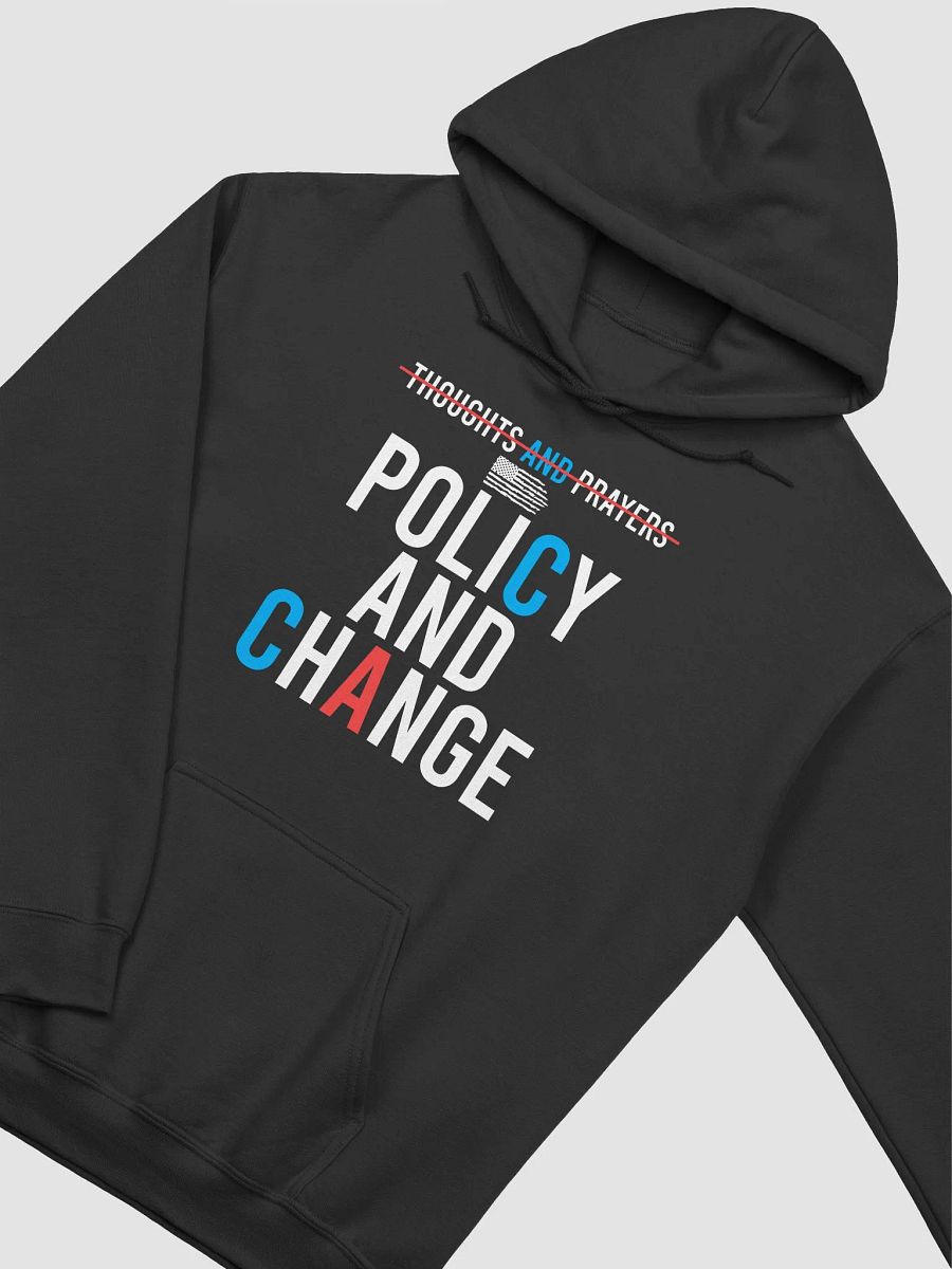 THOUGHTS AND PRAYERS UNISEX HOODIE product image (3)