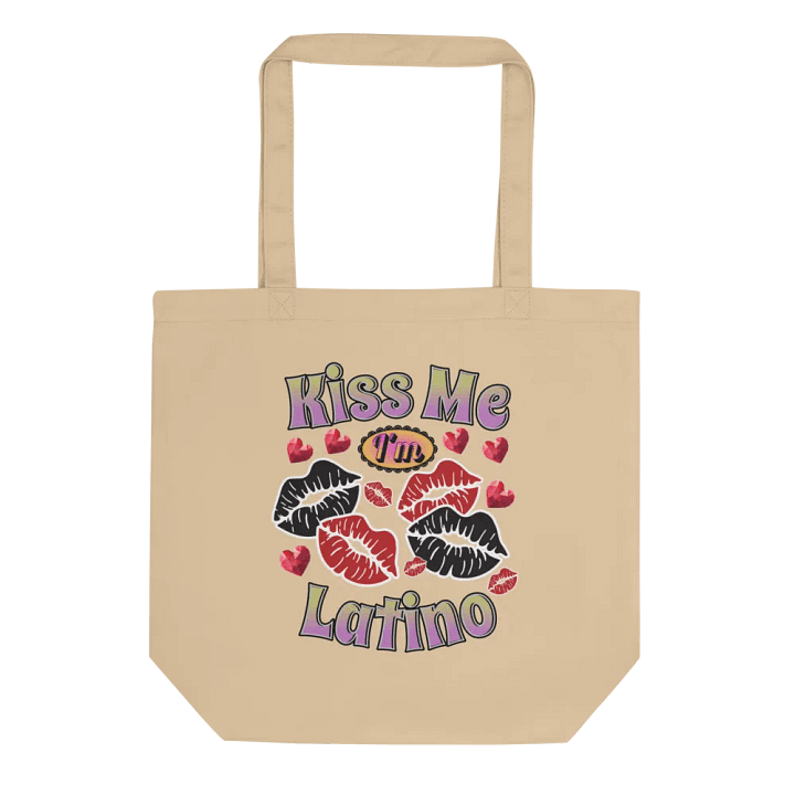 Kiss Me Im Latino Love Eco Tote Bag product image (1)