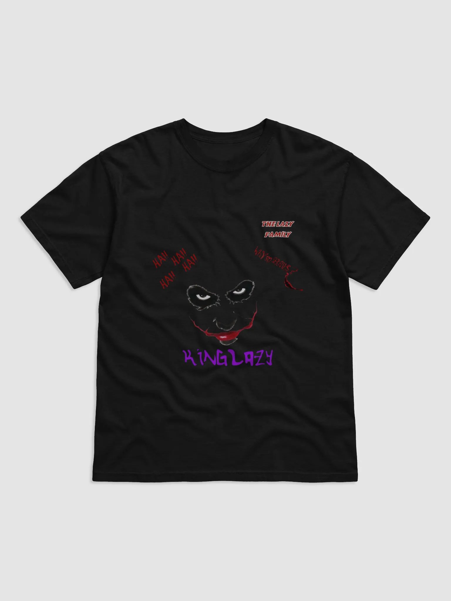 KingLazy Black T-Shirt product image (1)