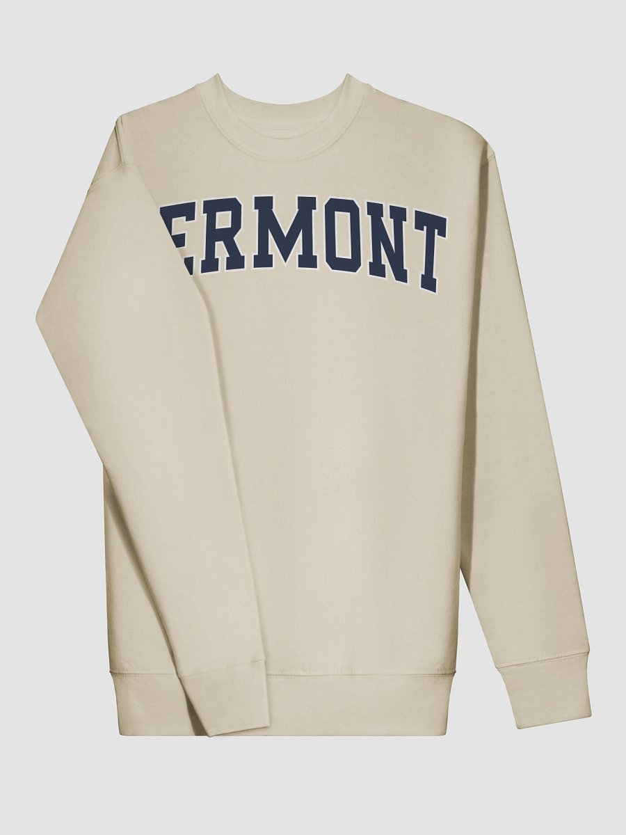 Vermont Vintage Varsity Premium Sweatshirt product image (129)