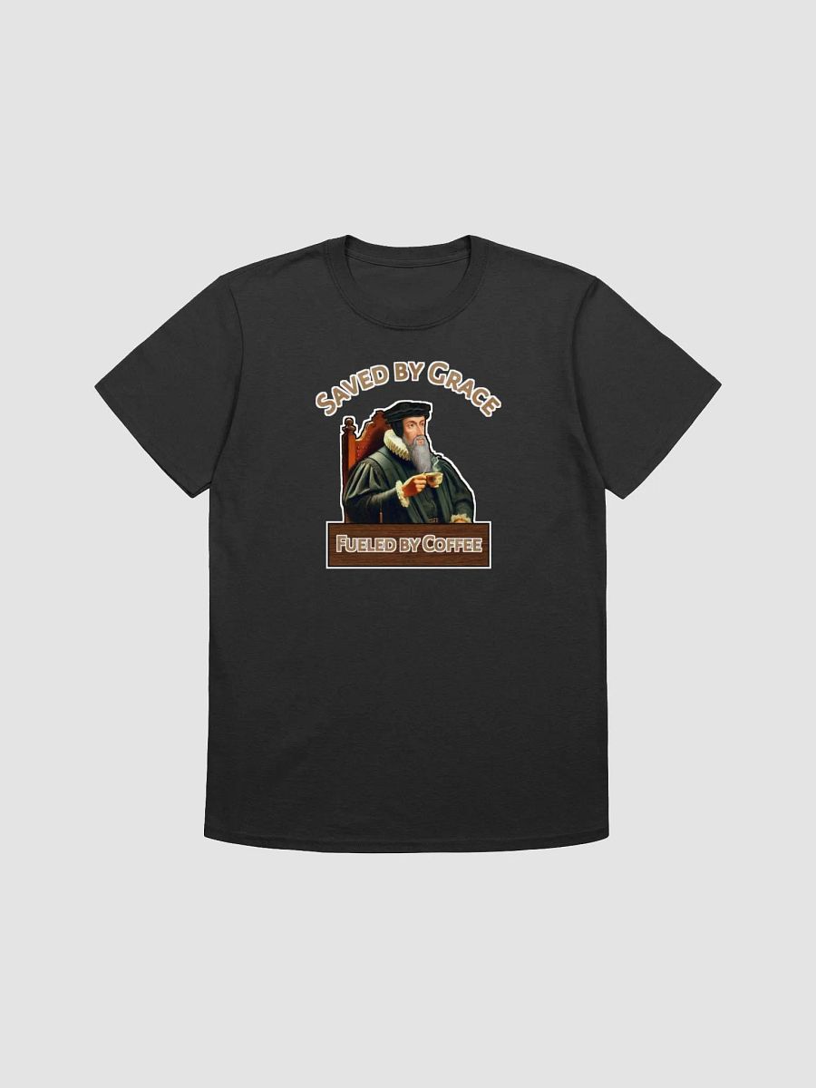 Saved by Grace, Fueled by Coffee T-Shirt product image (4)