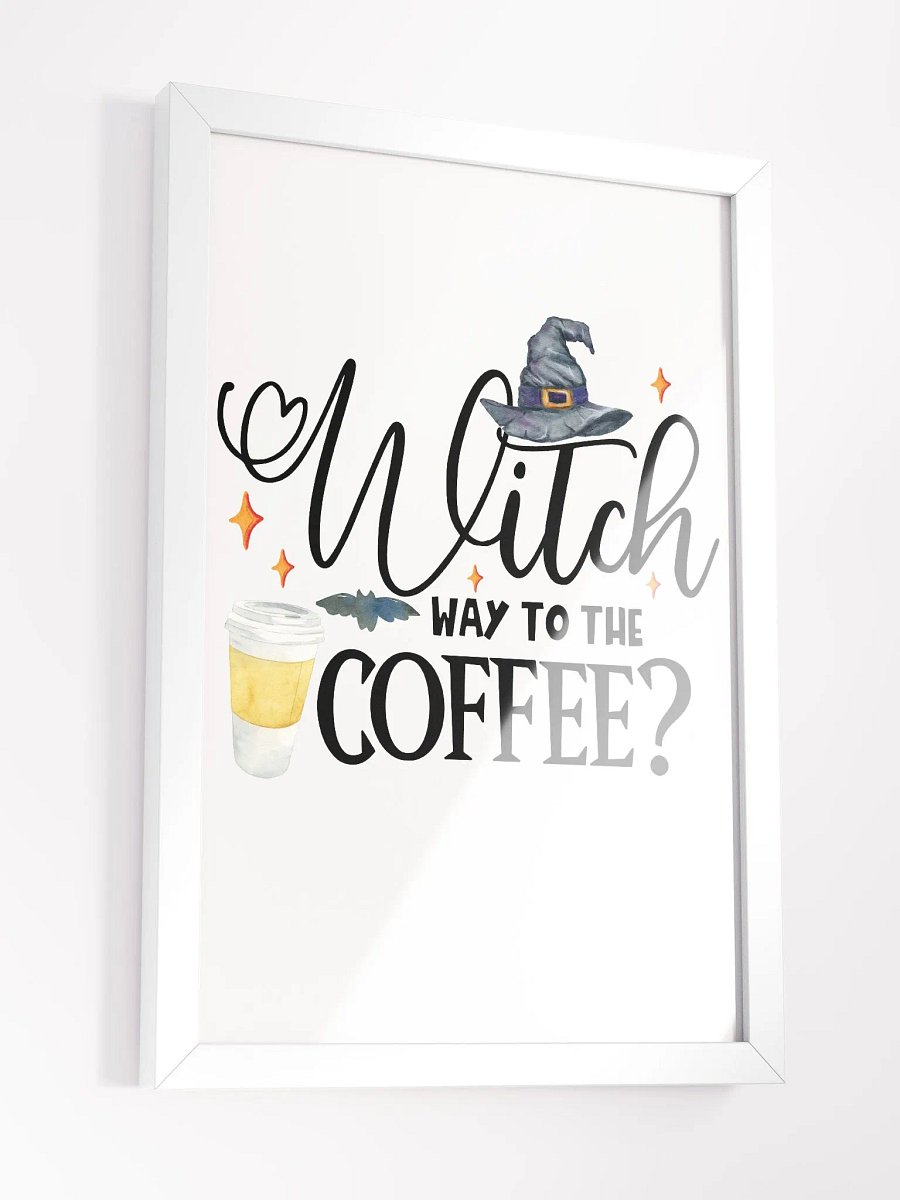 Witch Way to The Coffee - Witchy, Kitchen Witch, Magic Kitchen Gift product image (6)