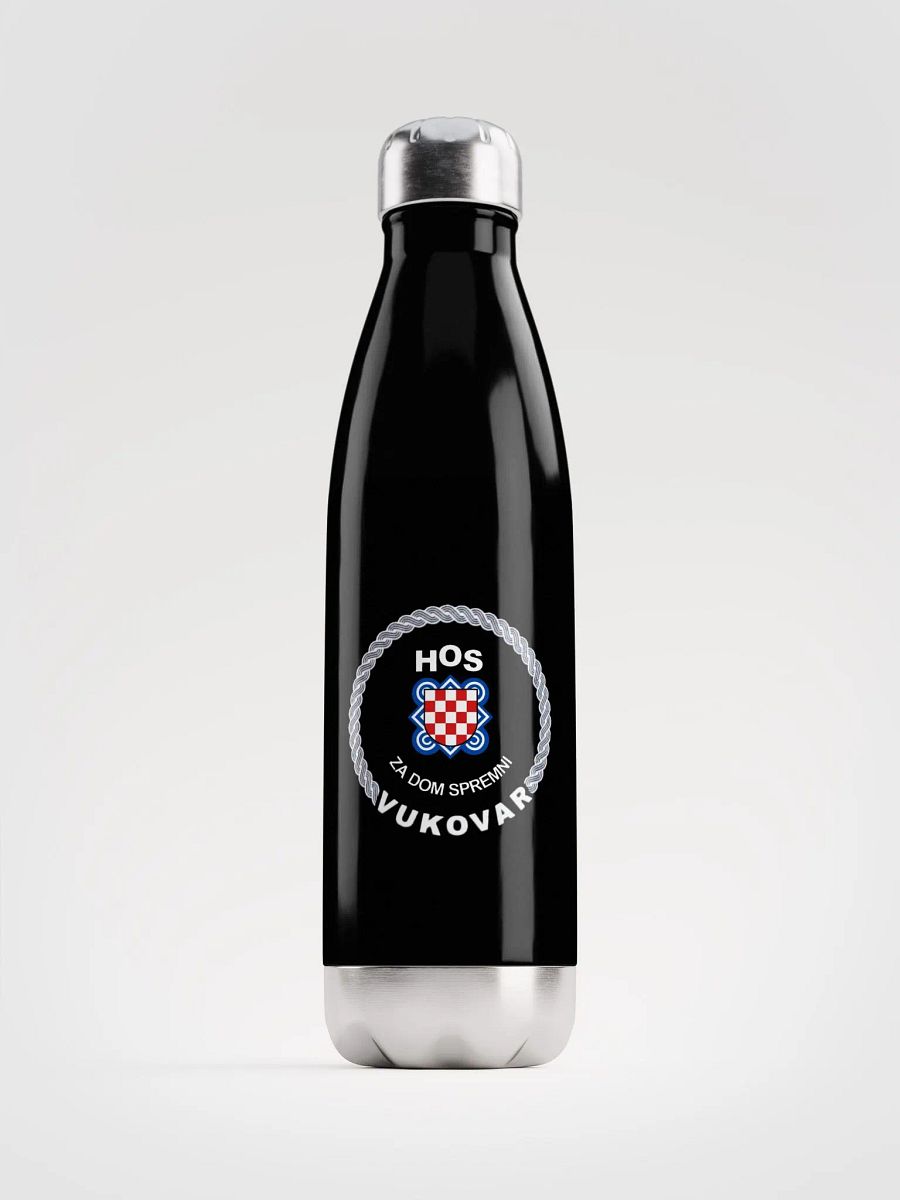 HOS Vukovar Shield Stainless Steel Water Bottle product image (1)