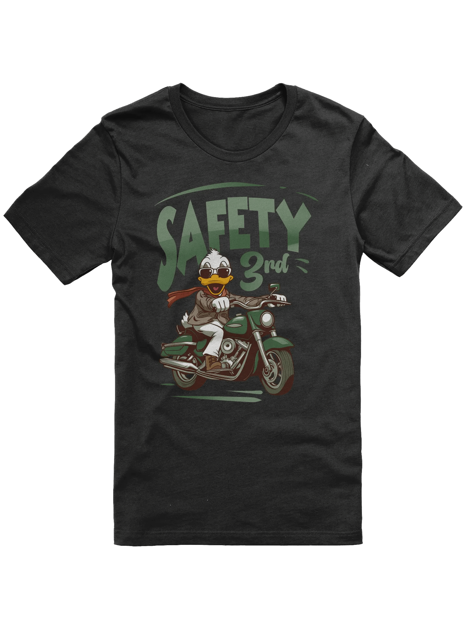 Safety 3rd - Funny Bike T-shirt product image (1)