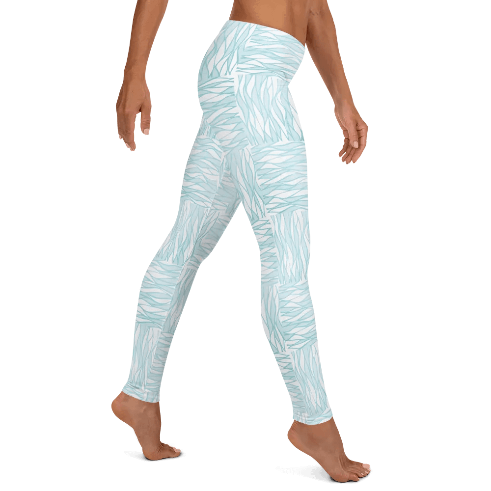 Light Turquois All-Over Print Leggings product image (12)