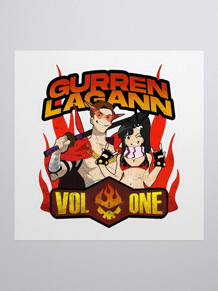 V1 Gurren Lagann Sticker product image (1)