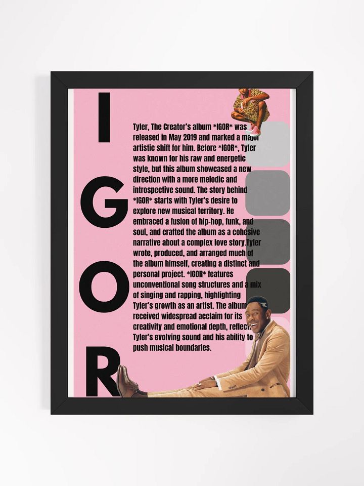 (12x16in) IGOR: Framed Matte Poster product image (1)