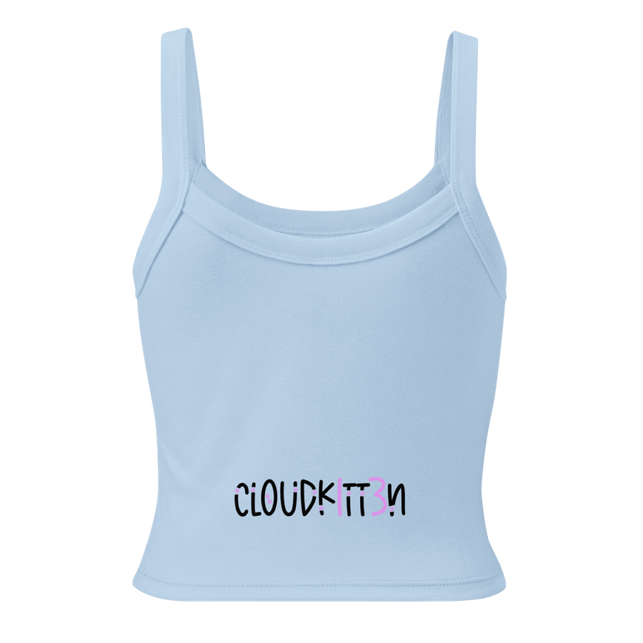 Rose Frame Kitten Crop Tank (womens) product image (8)