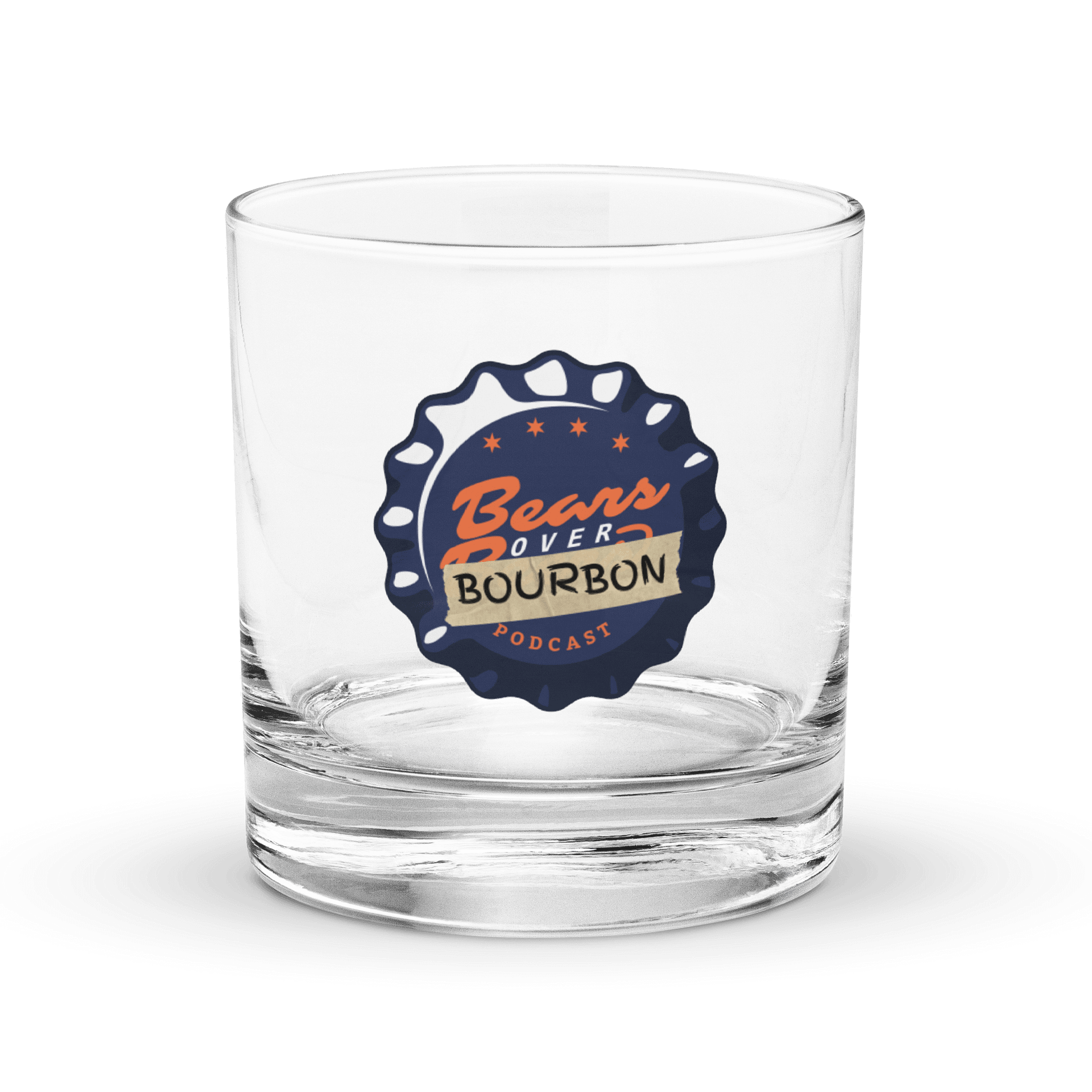Bears Over Bourbon Rocks Glass product image (1)
