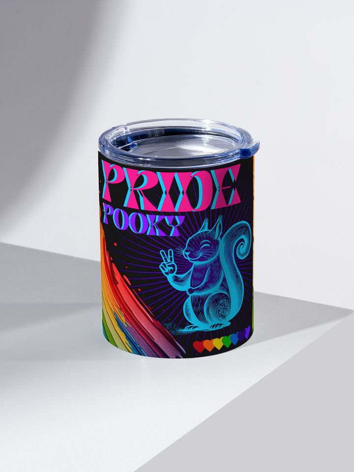 Pride Pooky Neon Squirrel Tumbler product image (2)