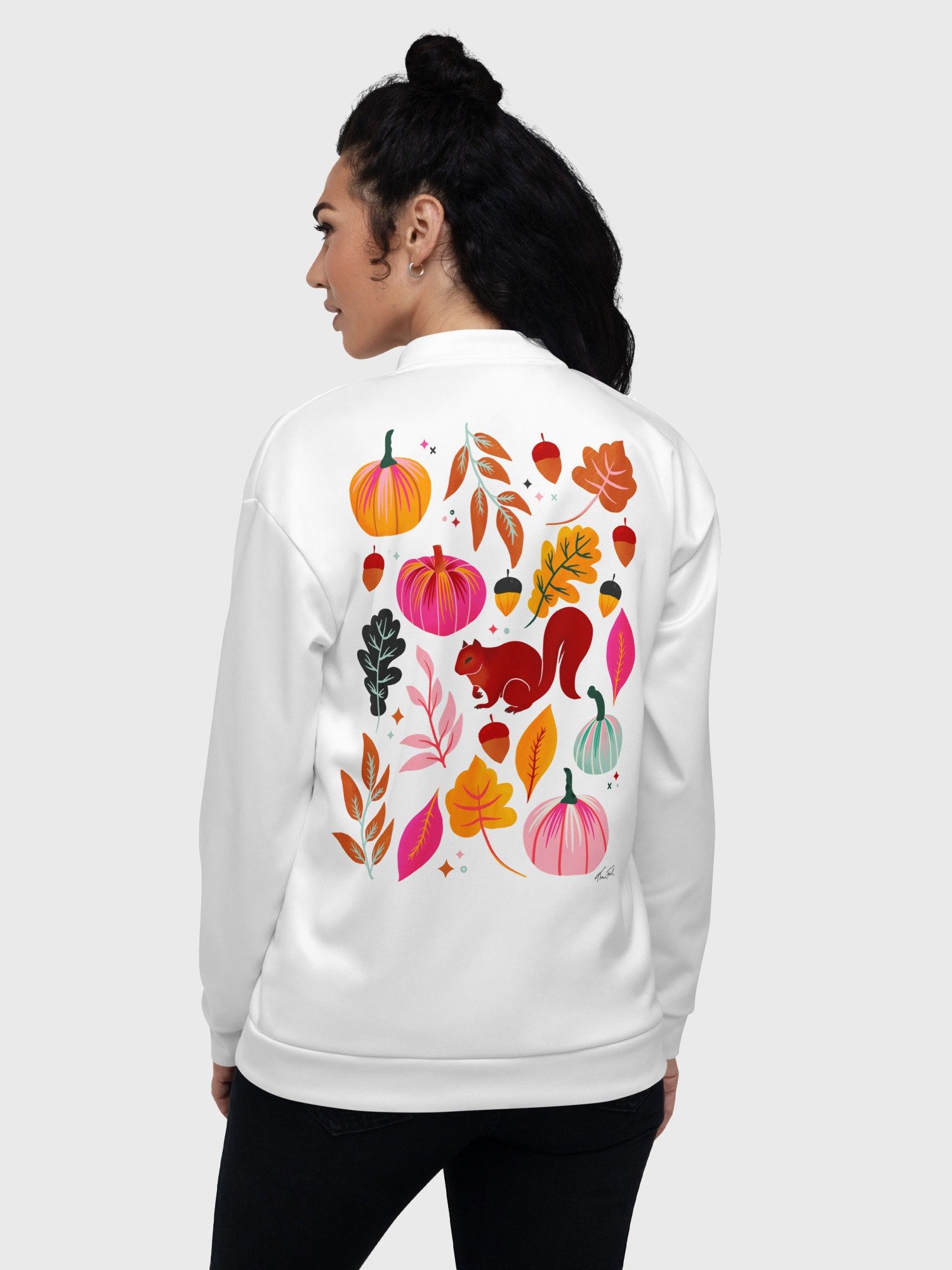 Pumpkins & Friends • Unisex Bomber Jacket product image (2)
