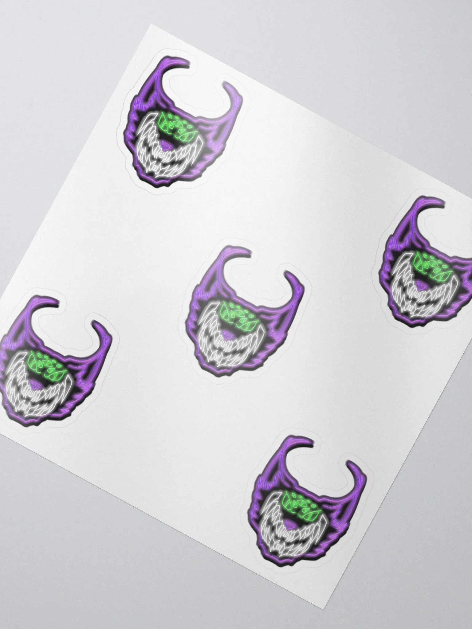 Dark Neon Chesh Stickers product image (2)
