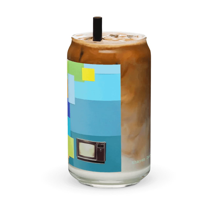 Technicolor TV Beverage Can-Inspired Glassware product image (12)