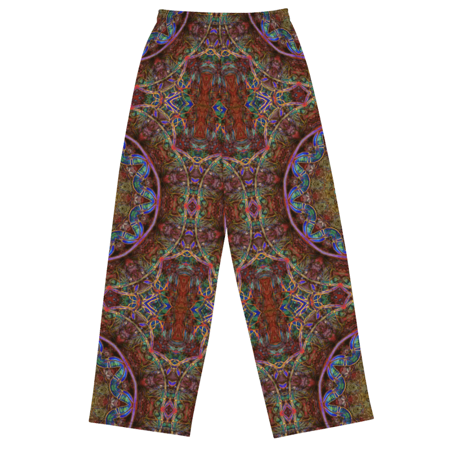 Blue Wind Kaleidoscope Wideleg pants product image (1)