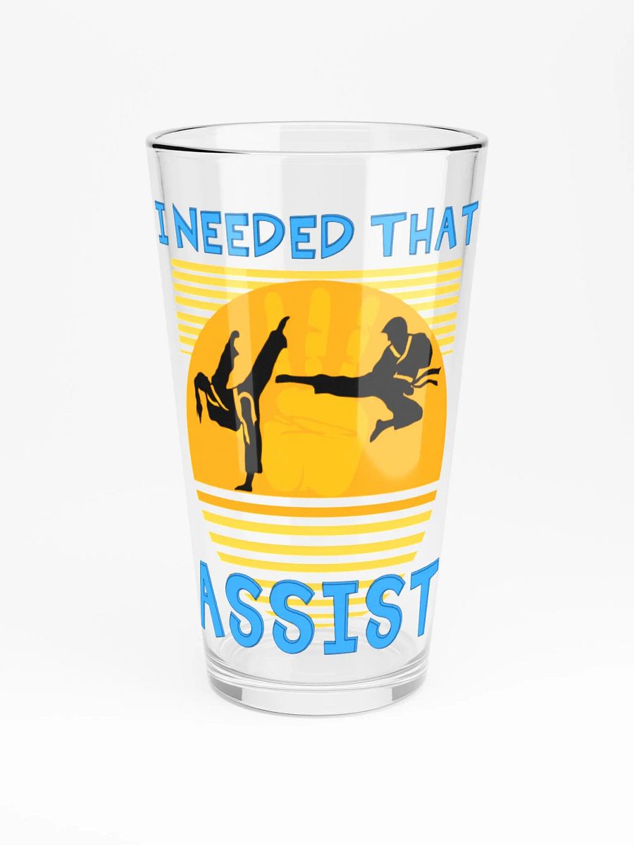 Assist High Kick Shaker Pint Glass product image (3)