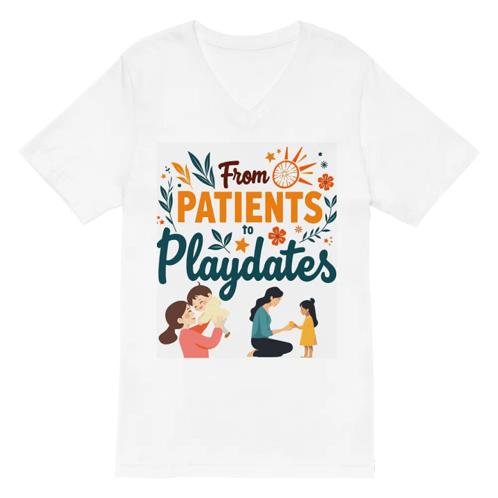 from Patients to Playdates V-Neck Tee product image (6)