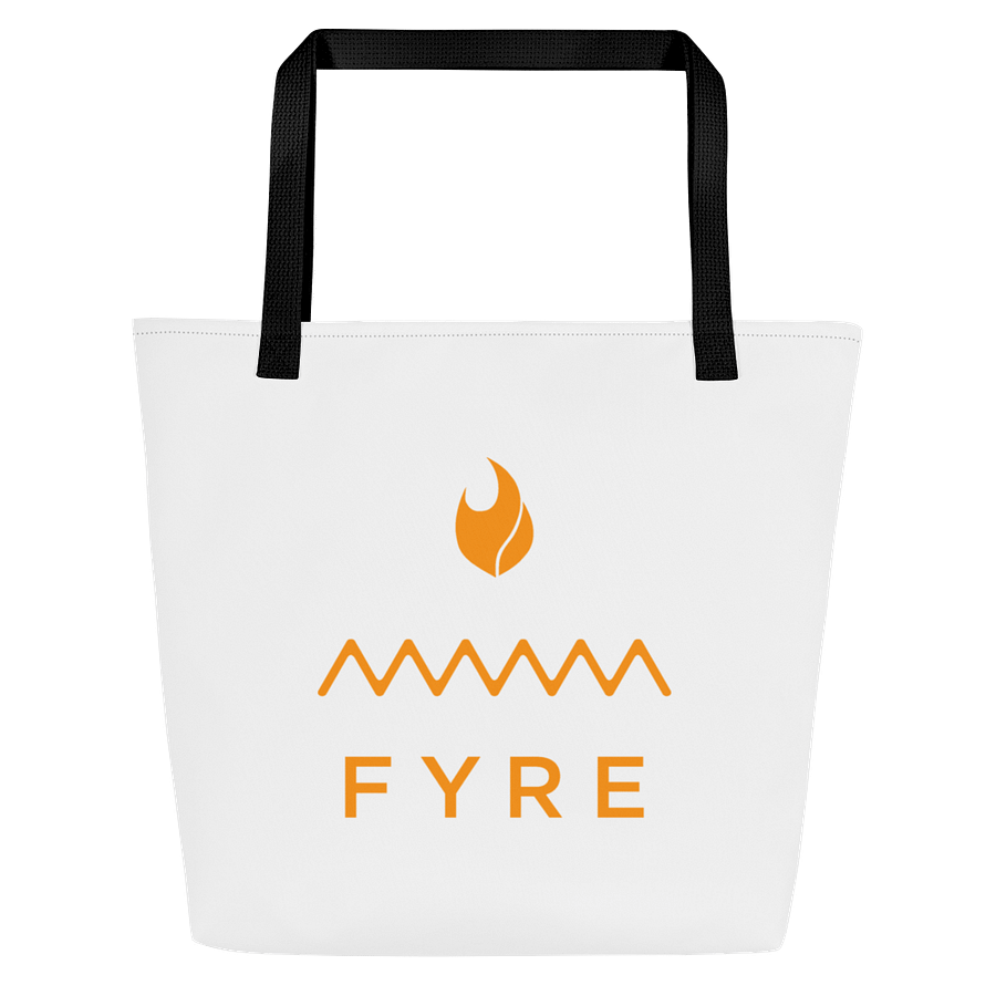 Large White Tote Bag product image (1)