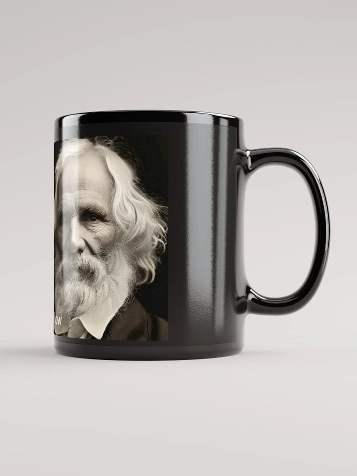 Psalm of Life Black Mug product image (1)