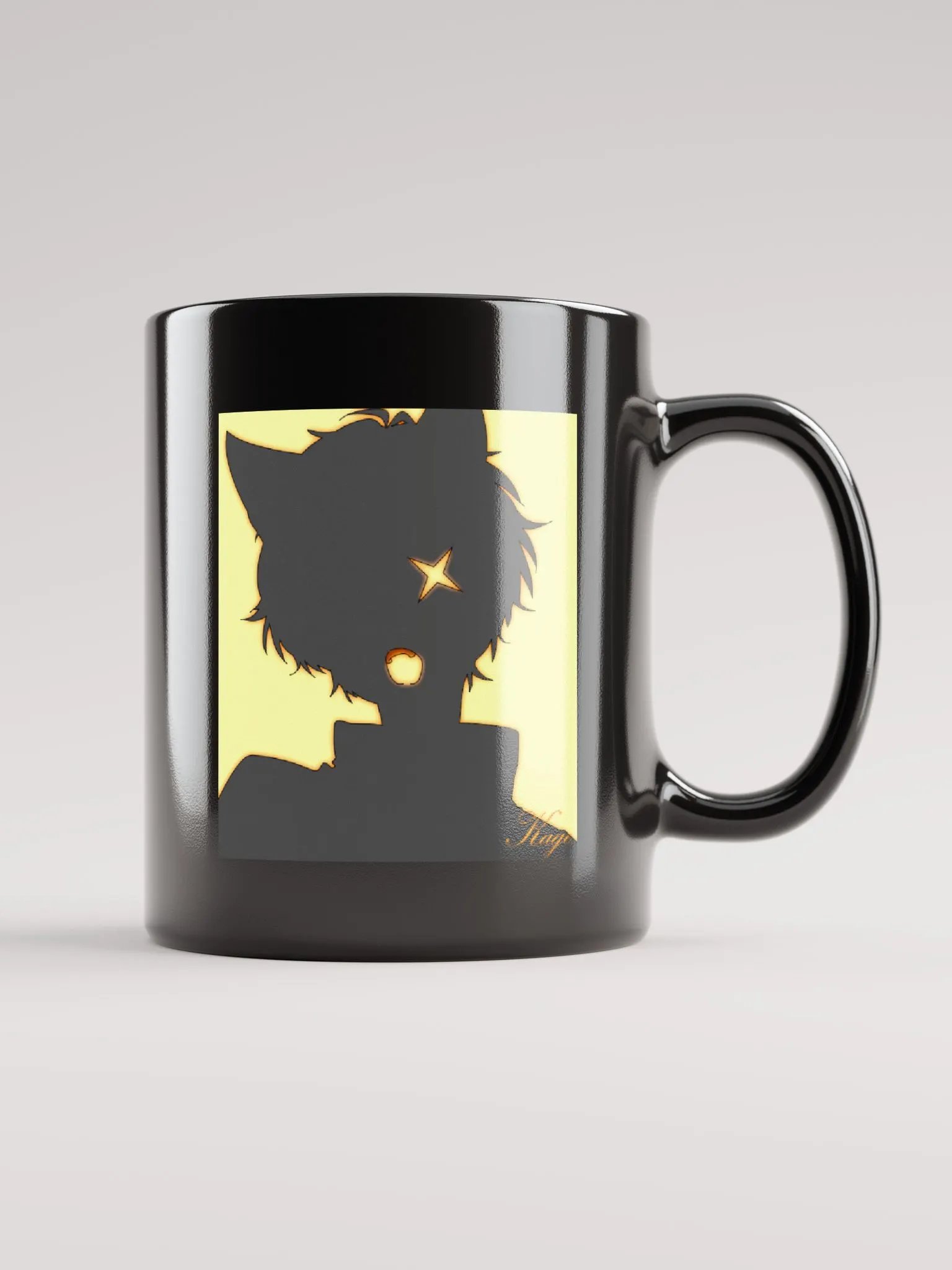 Kage Mug - Black Glossy Mug product image (1)