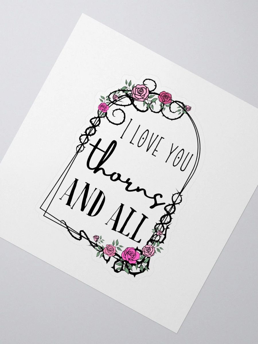 Thorns And All Sticker product image (2)