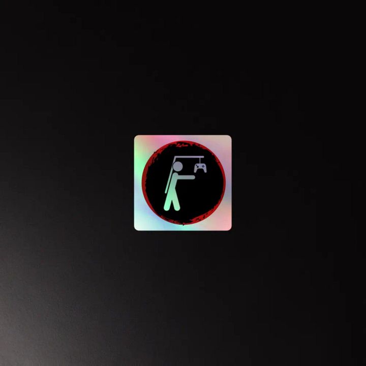 Gamer's Struggle Holographic Sticker Pack product image (4)