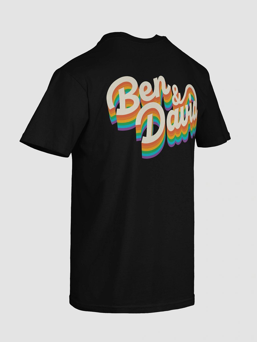 Men's Cruise with Ben and David Pride Logo T-Shirt - Black product image (11)