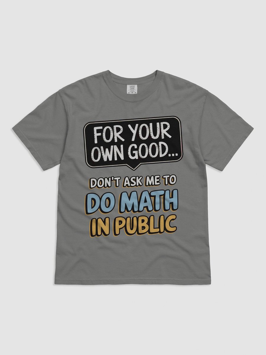 Playful Math Protest T-Shirt product image (6)