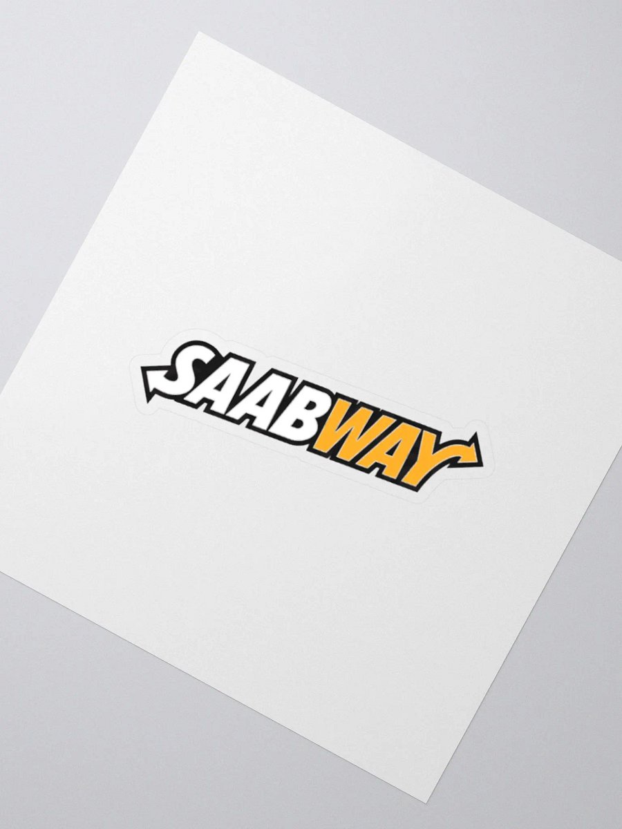 Saabway Sticker product image (2)