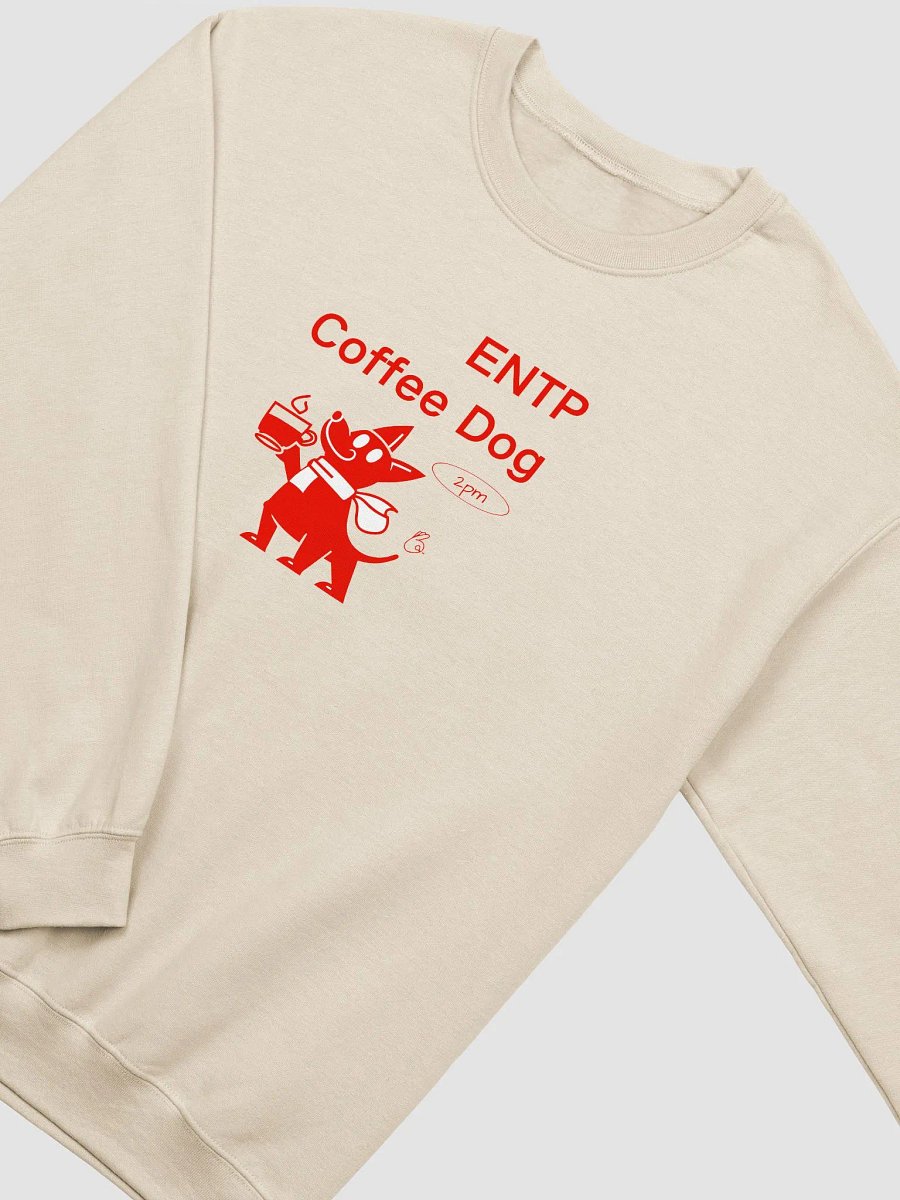 ENTP Coffee Dog Crewneck Sweatshirt product image (13)