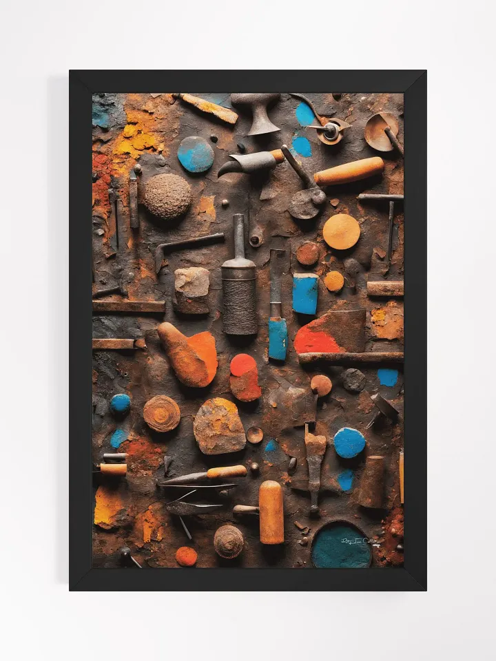 Rustic Wall Decor | Unique Rusty Iron Artwork | Modern Home Decor product image (2)