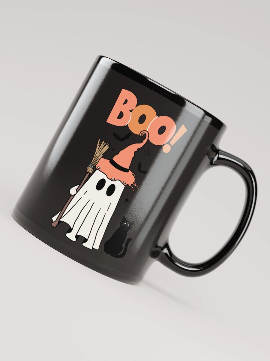 Witchy Ghost Black Mug product image (8)