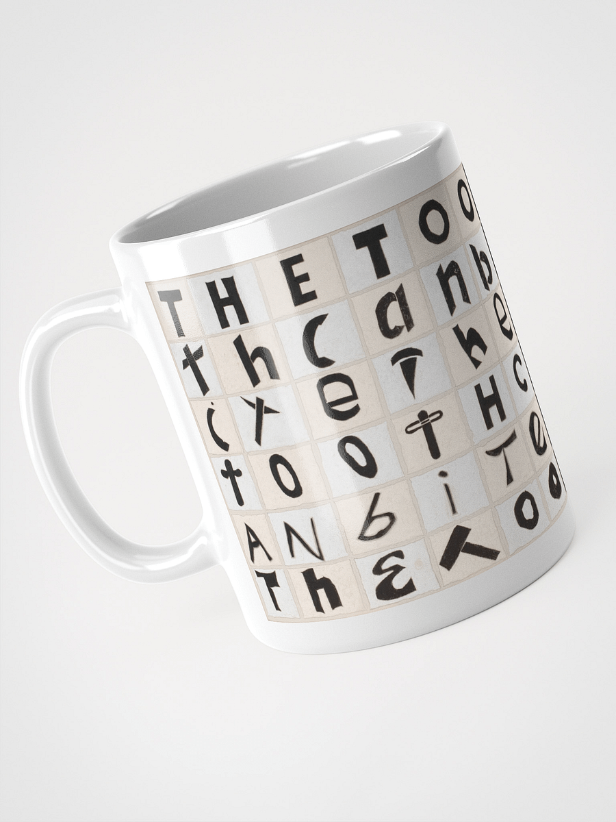 The Tooth Can Bite White Glossy Mug product image (3)