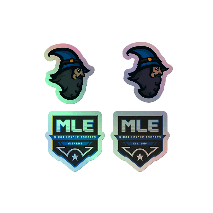 Wizards Holographic Sticker Set product image (2)
