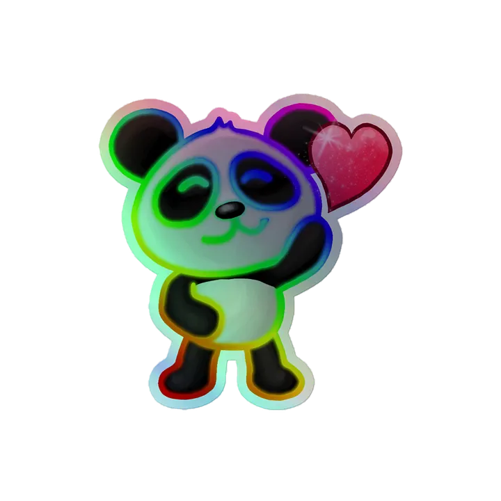 One Love Holographic Sticker product image (2)