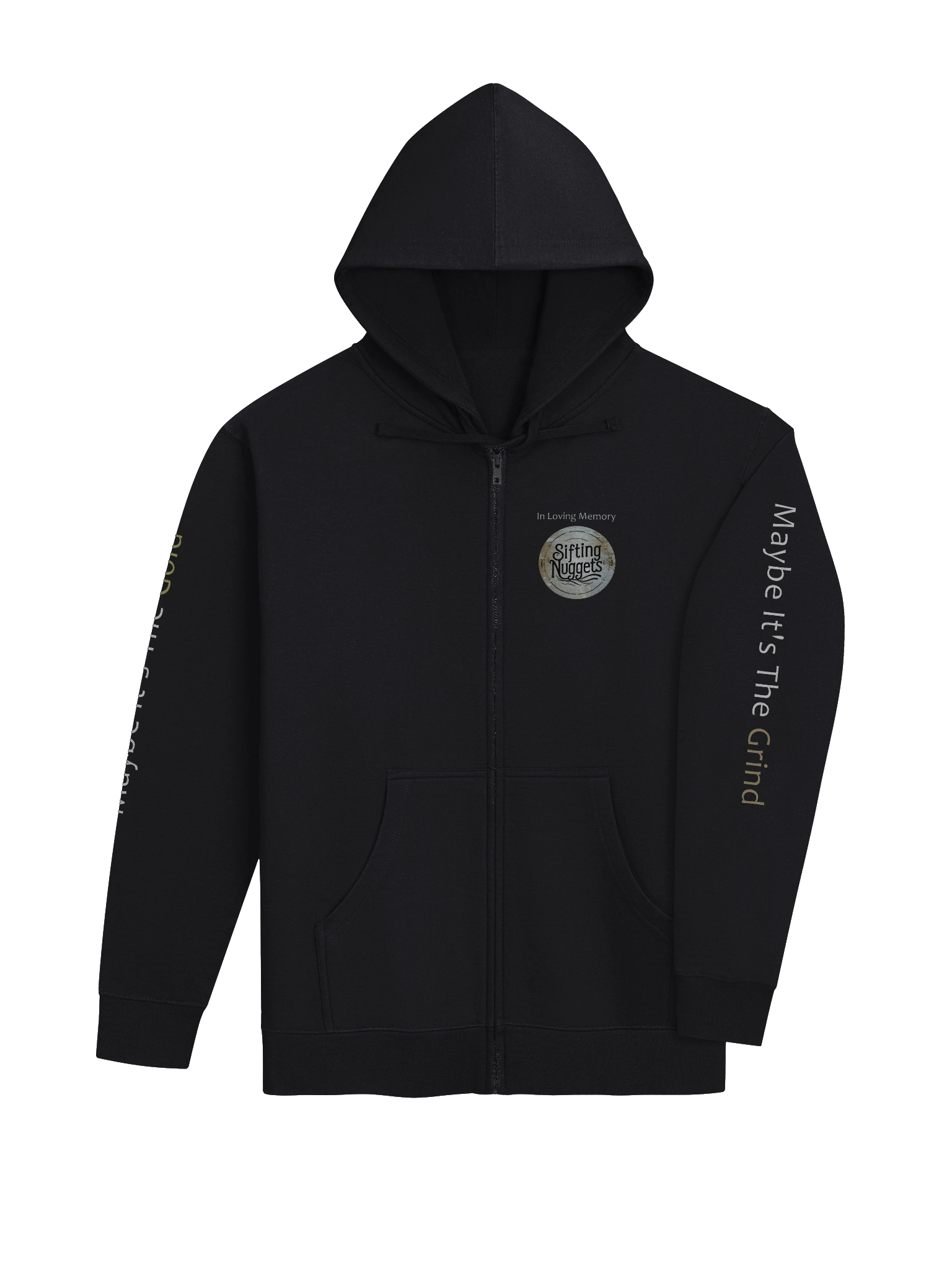 In Memory of Sifting Nuggets - Zippered Hoodie product image (4)