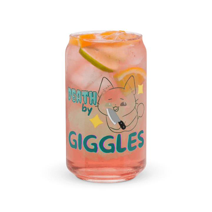 Death by Giggles Can-Shaped Glass product image (2)