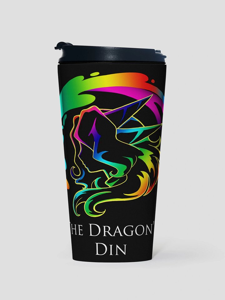 The Dragon's Din Logo Travel Mug product image (1)